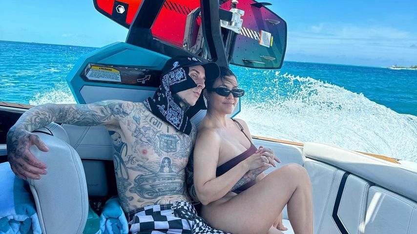 Travis Barker und Kourtney Kardashian