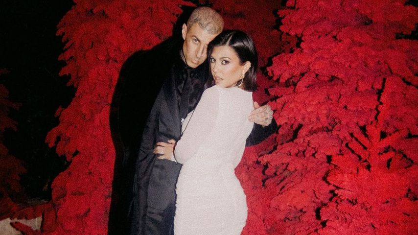 Travis Barker und Kourtney Kardashian, 2022