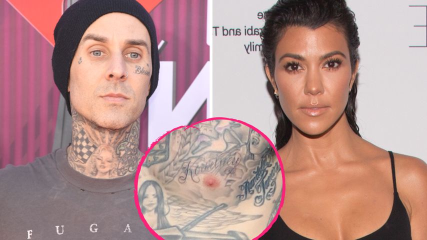 So ernst? Travis hat Kourtney Kardashians Namen tätowiert!
