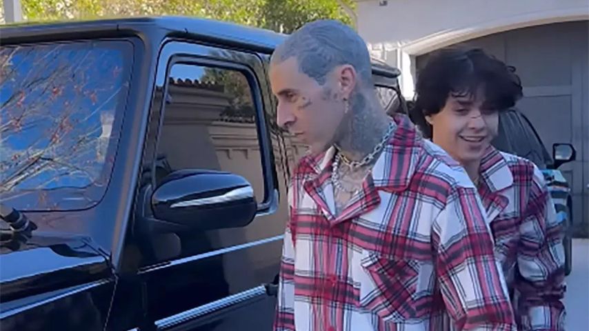Travis Barker und Sohn Landon Asher Barker