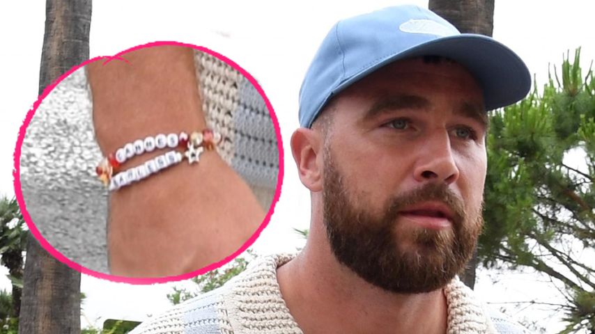 Travis Kelce trägt "Fearless"-Freundschaftsarmband in Cannes
