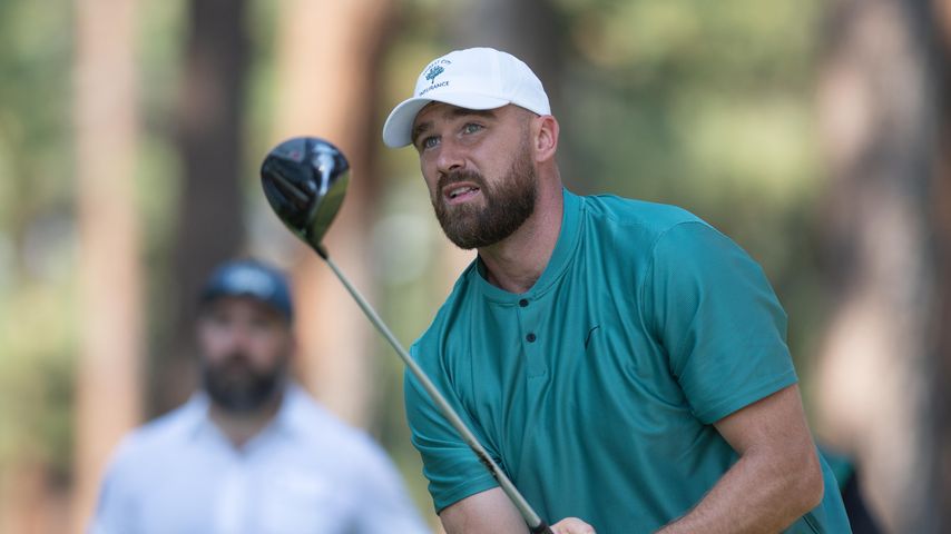 Travis Kelce beim ACC Celebrity Golf Championship 2024