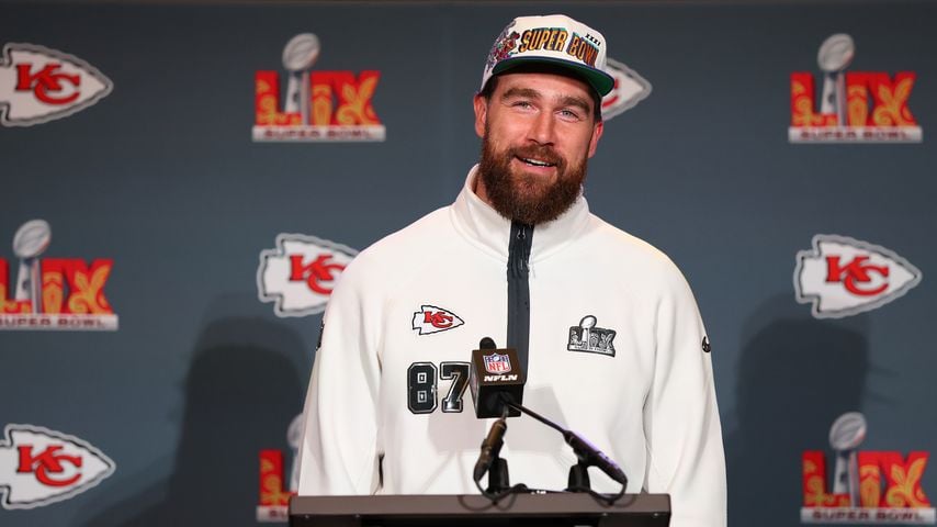 Travis Kelce, Februar 2025
