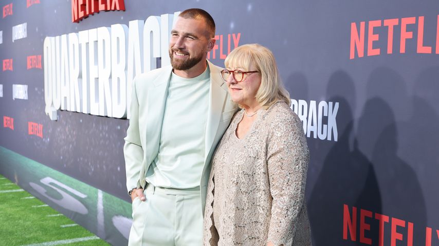 Travis Kelce und seine Mutter Donna