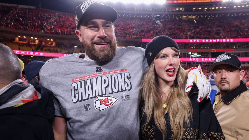 Travis Kelce und Taylor Swift, Januar 2025