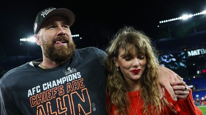 Travis Kelce und Taylor Swift in Baltimore