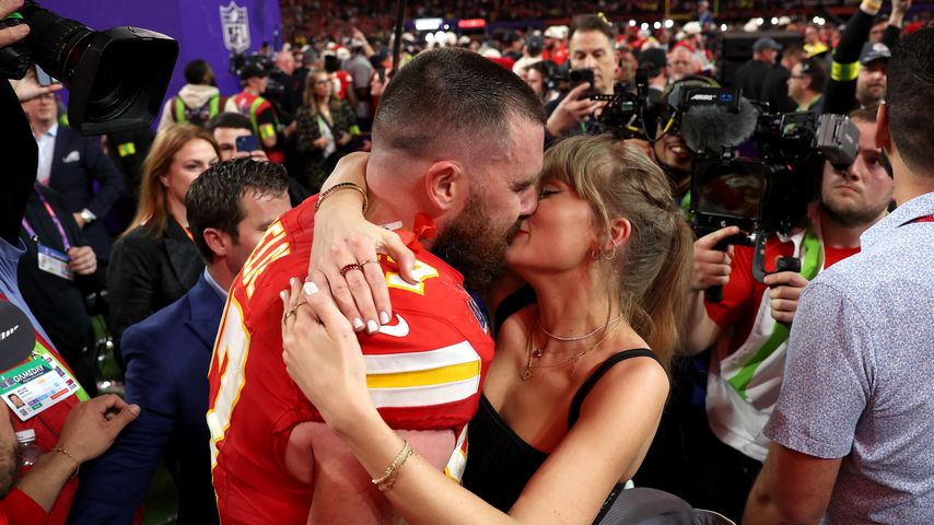 Travis Kelce und Taylor Swift, 2024