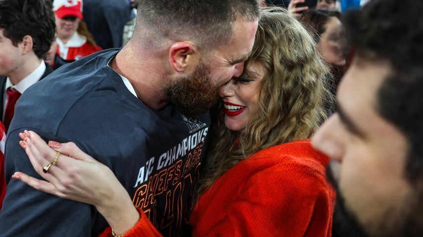 Travis Kelce und Taylor Swift, 2024