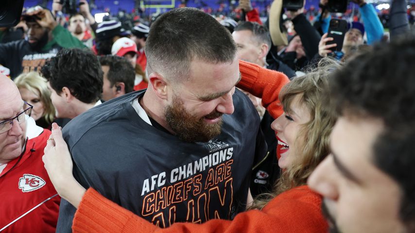 "Eine schöne Sache": Travis Kelce ist so verliebt in Taylor
