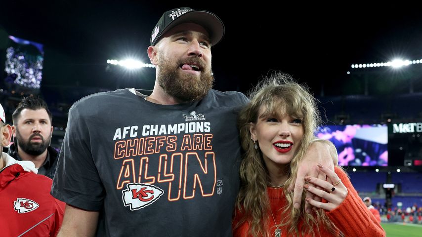 Travis Kelce und Taylor Swift, 2024