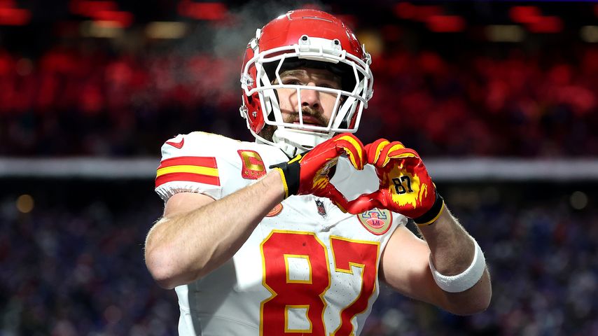 Travis Kelce beim Spiel gegen die Buffalo Bills