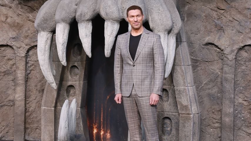 Travis Knight bei der Deutschlandpremiere von Masters of the Universe am Uferplatz in Berlin