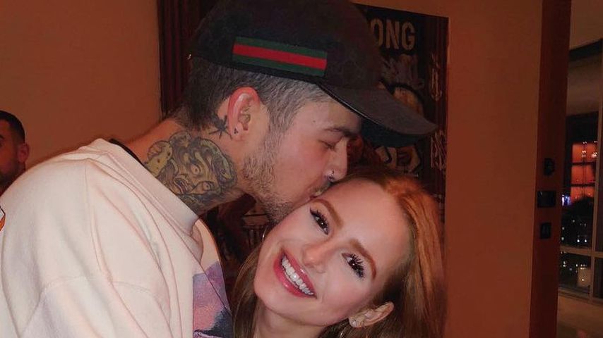 Travis Mills und Schauspielerin Madelaine Petsch