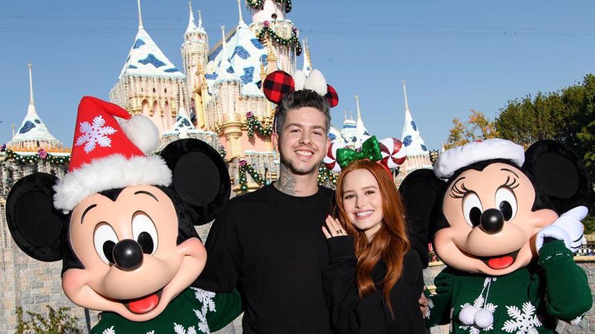 Travis Mills und Madelaine Petsch im Disneyland, 2019