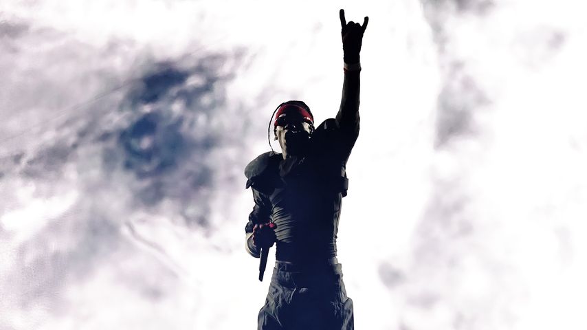 Travis Scott bei seiner Circus Maximus Stadium Tour im Met Life Stadium in New Jersey
