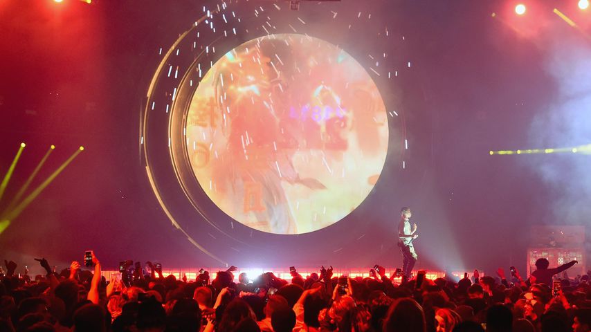 Travis Scott beim Astroworld-Festival, 2019