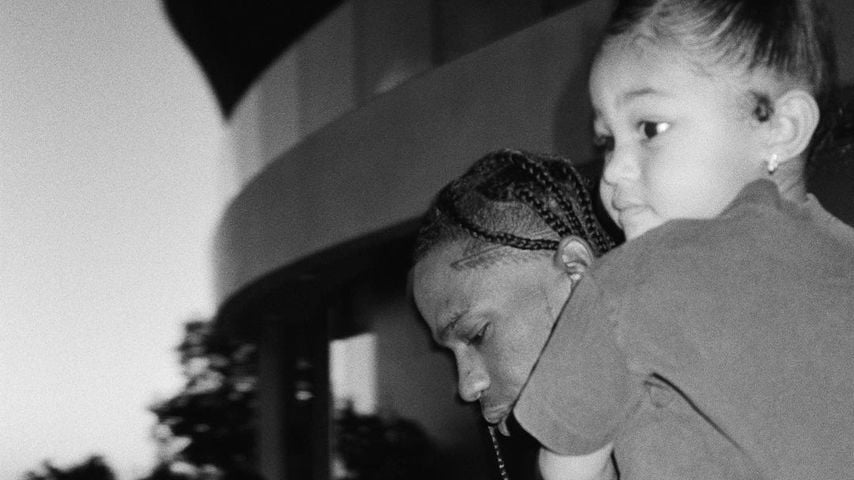 Travis Scott und seine Tochter Stormi