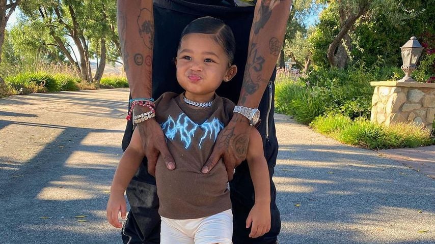 Travis Scott und seine Tochter Stormi