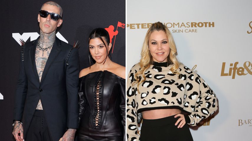 Gerät Kourtney Kardashian jetzt mit Travis' Ex aneinander?