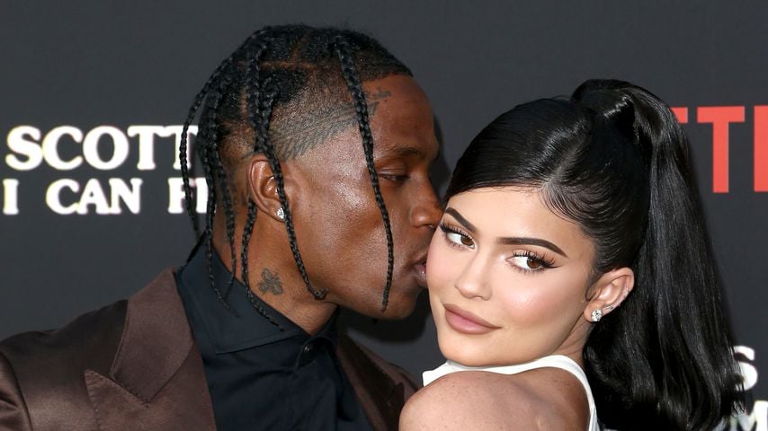Travis Scott und Kylie Jenner im August 2019 in Santa Monica