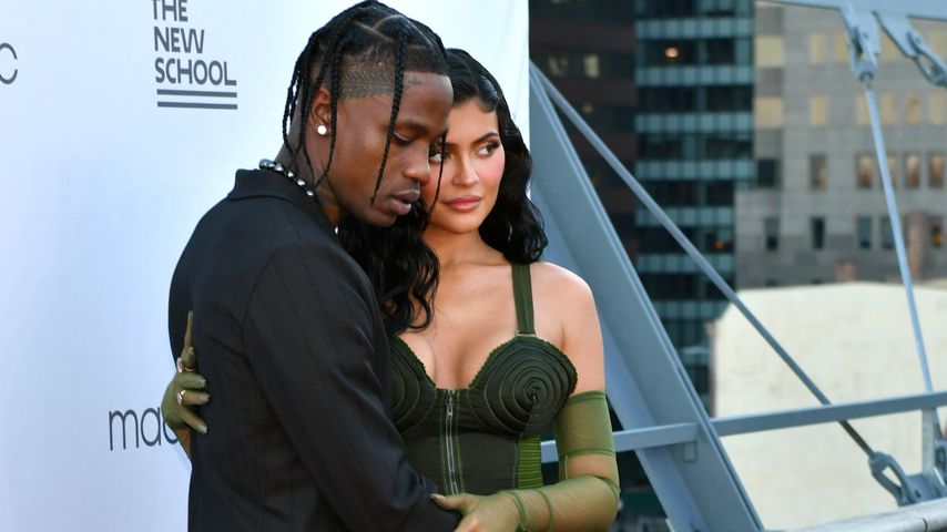 Travis Scott, Kylie Jenner und Stormi Webster