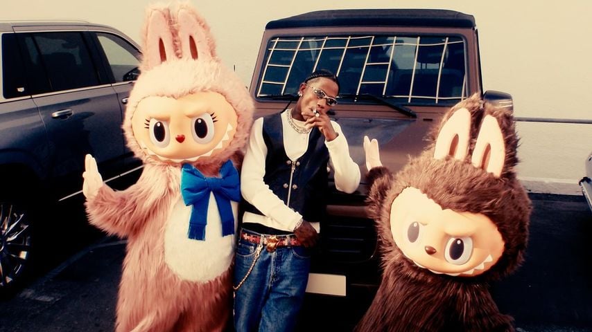 Travis Scott auf der Geburtstagsparty seiner Kinder