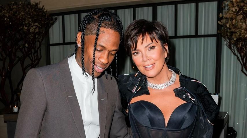 Travis Scott und Kris Jenner