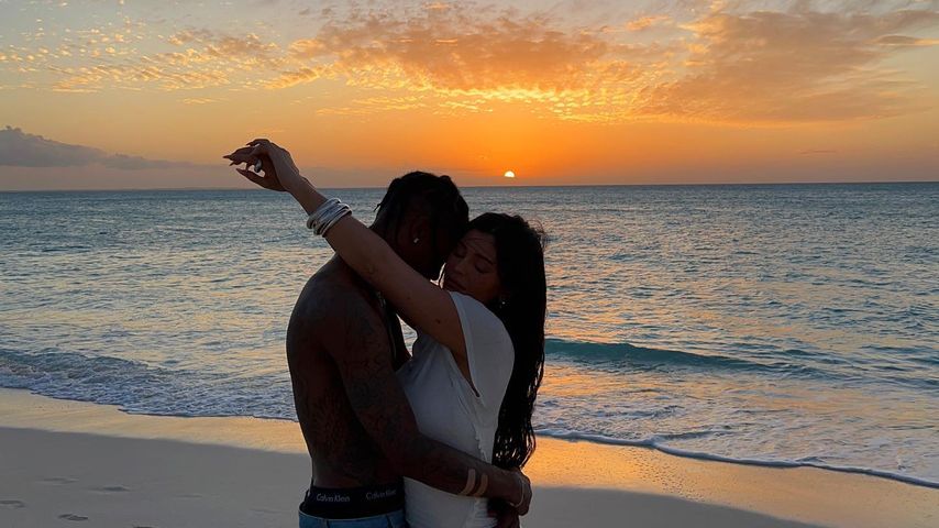 Travis Scott und Kylie Jenner im Mai 2022
