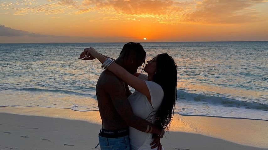 Travis Scott und Kylie Jenner im Mai 2022