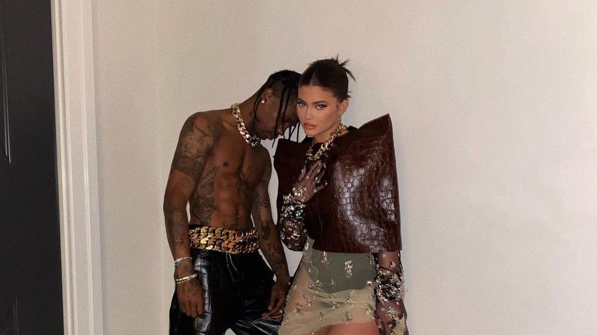 Travis Scott und Kylie Jenner im Oktober 2020