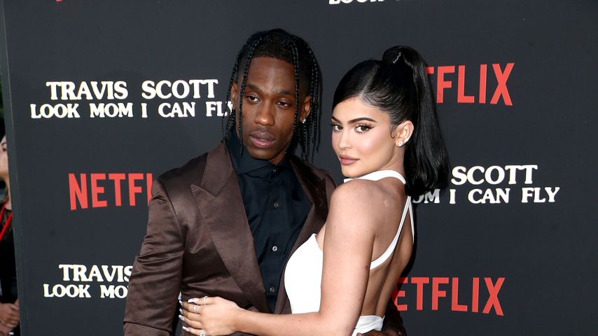 Travis Scott und Kylie Jenner im August 2019 in Santa Monica