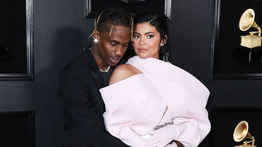 Travis Scott und Kylie Jenner im Februar 2019