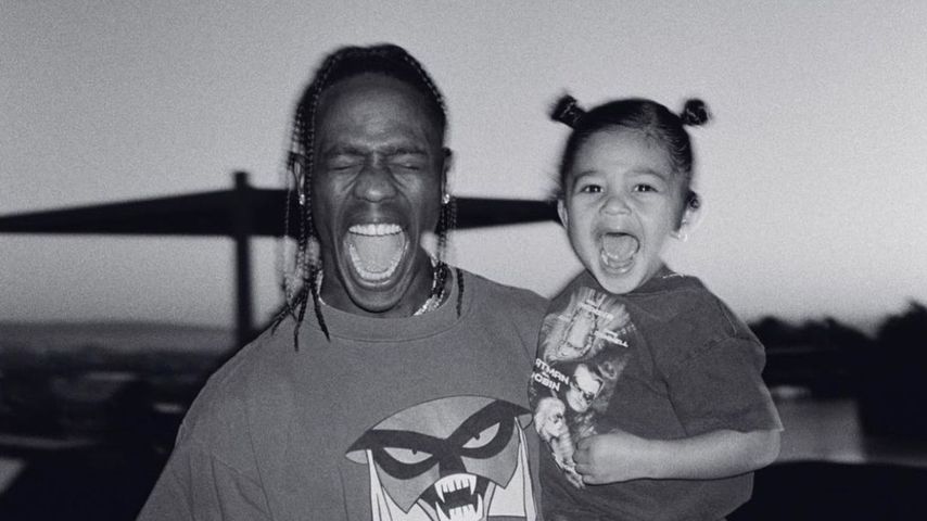 Travis Scott und seine Tochter Stormi