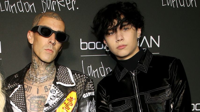 Großer Auftritt: Travis Barker feuert Sohn Landon an