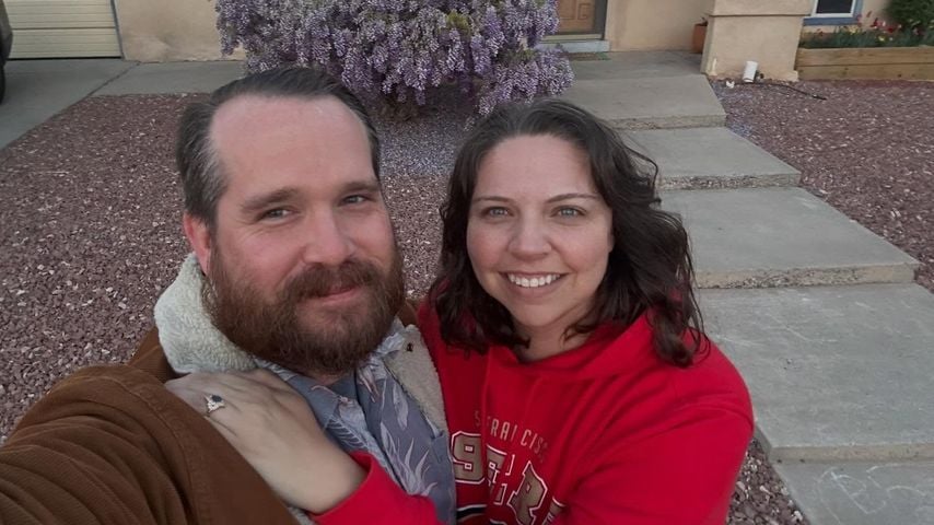 Trevor Brolin und seine Verlobte