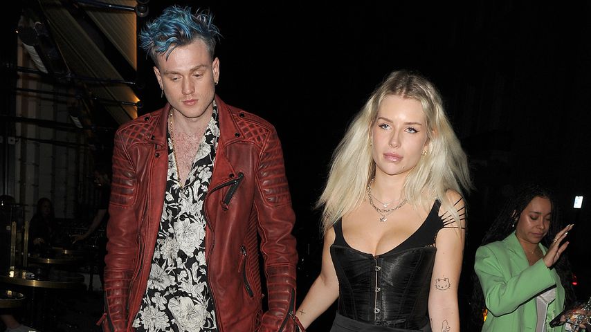 Tristan Evans und Lottie Moss im August 2021