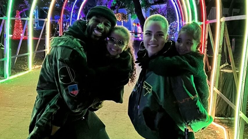 Tristan Thompson, Khloé Kardashian und True Thompson im Jahr 2024