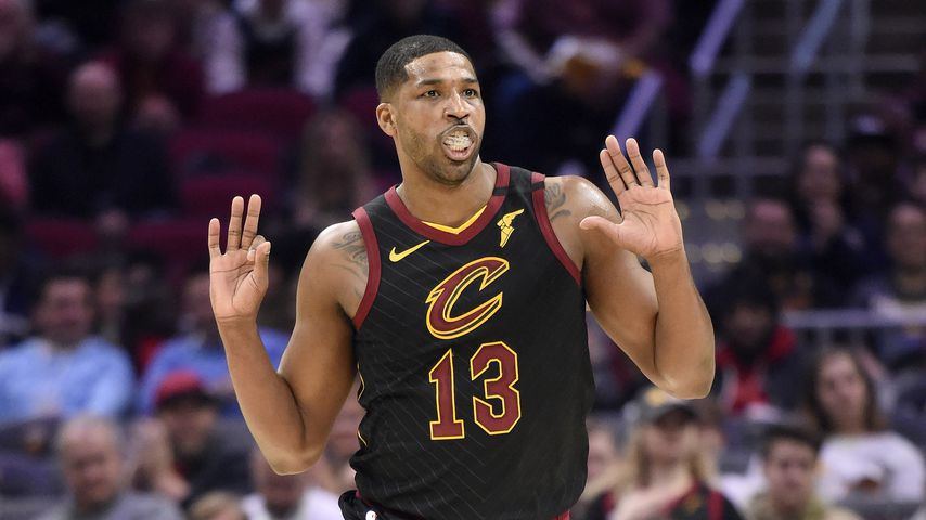 Tristan Thompson bei einem Basketballspiel im Februar 2020 in Cleveland