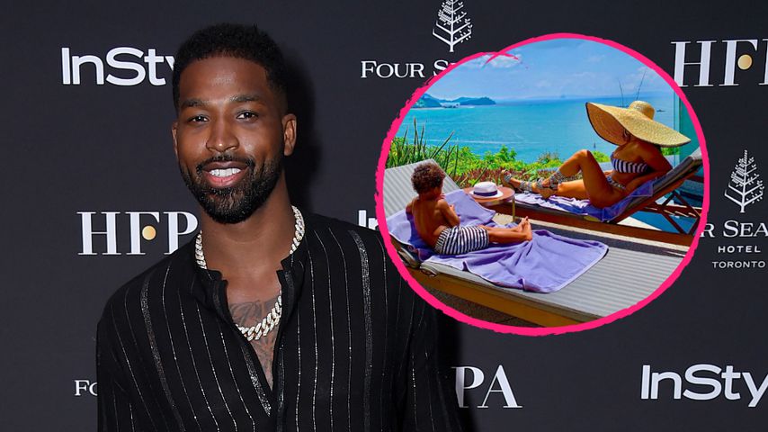 Tristan Thompson: Familienurlaub mit Ex Jordan und Kind