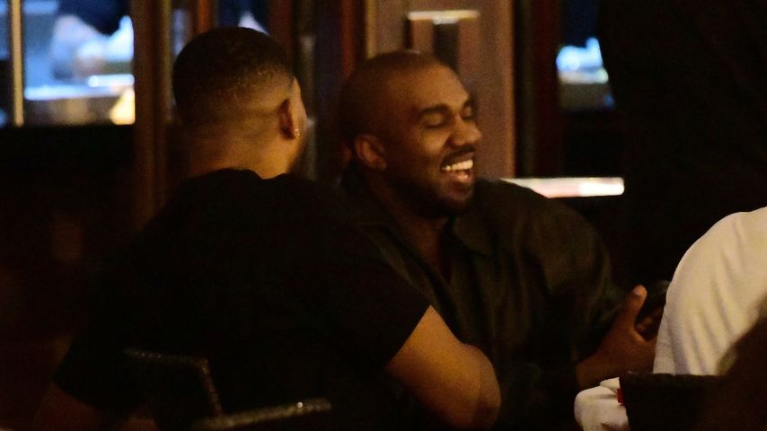 Dinner der Ex-Partner: Hier chillt Kanye West mit Tristan