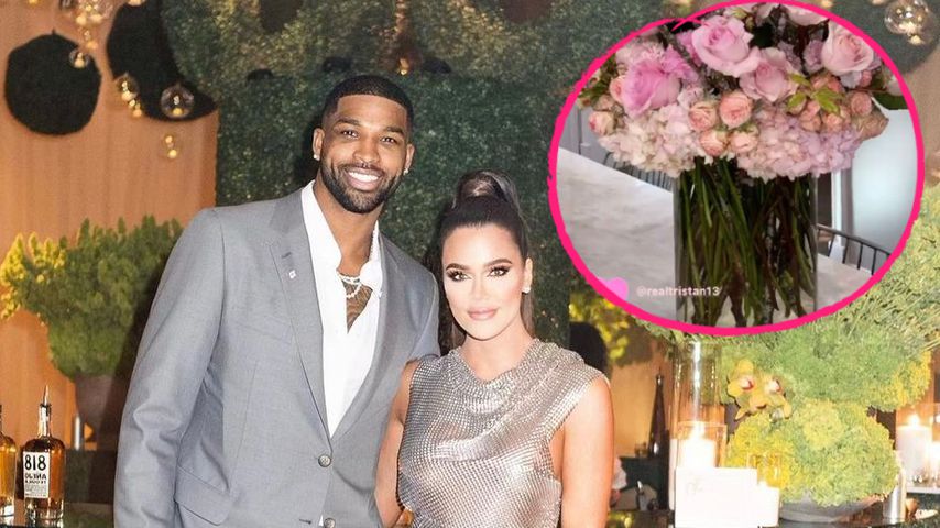 Zum Trost? Tristan schickt Khloé Kardashian XXL-Blumenstrauß
