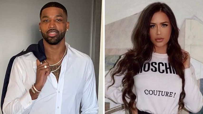 Collage: Tristan Thompson und seine Ex-Affäre Maralee Nichols