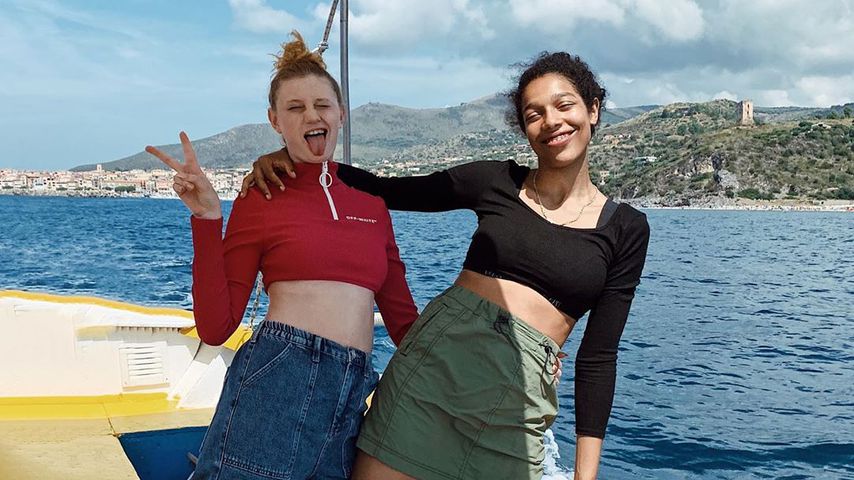 Trixi Giese und Shari, GNTM-Teilnehmerinnen von 2018