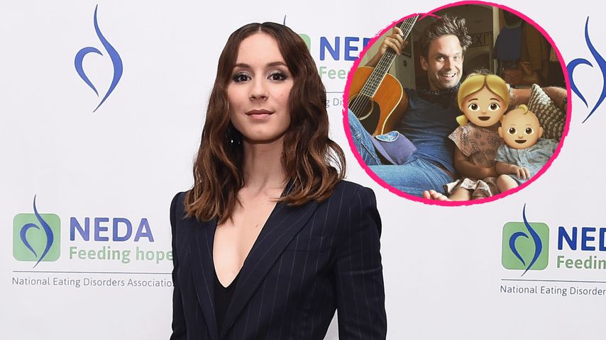 Mit Familienfoto: Troian Bellisario schwärmt von Patrick