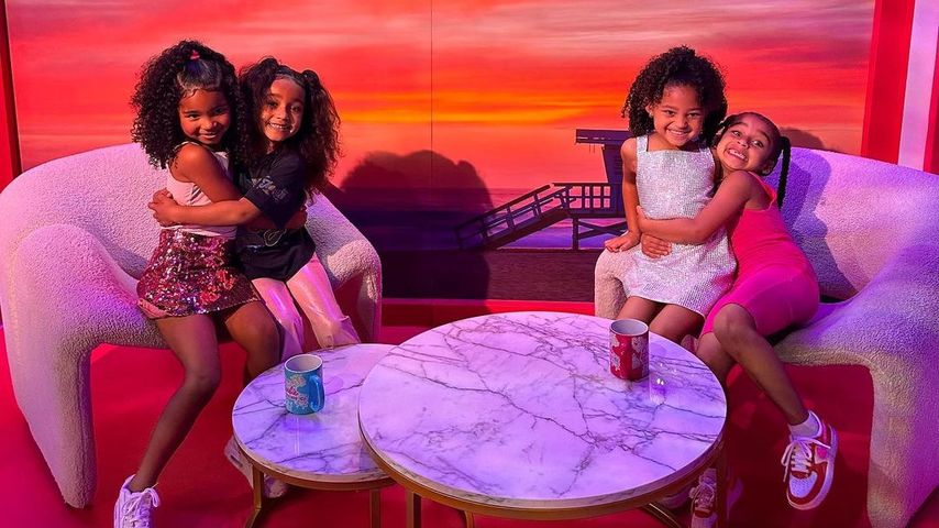 True Thompson, Chicago West, Stormi Webster und Dream Kardashian im Juli 2023