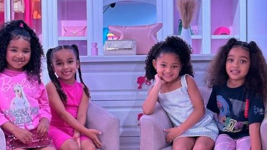 True Thompson, Dream Kardashian, Stormi Webster und Chicago West