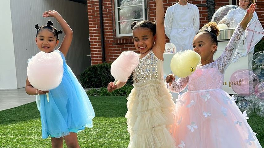 True Thompson und Dream Kardashian