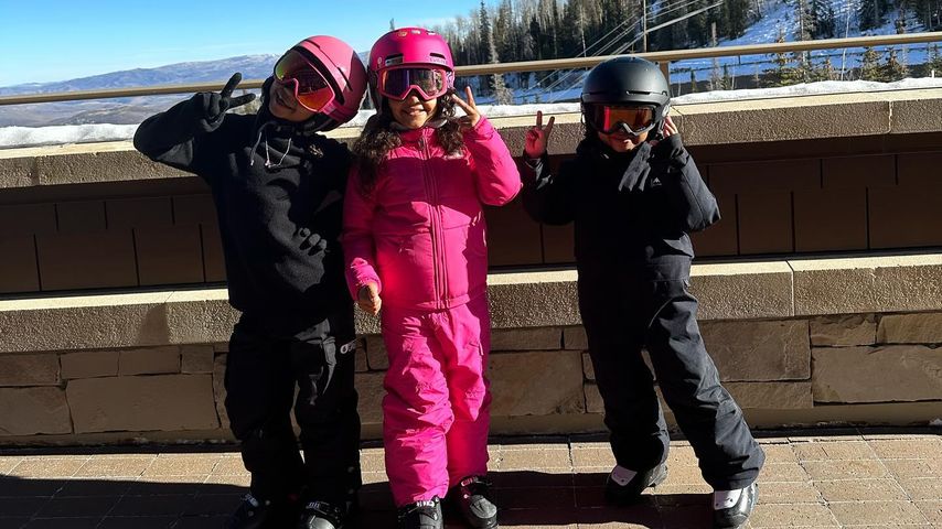 True Thompson und ihre Cousins in Utah 2023