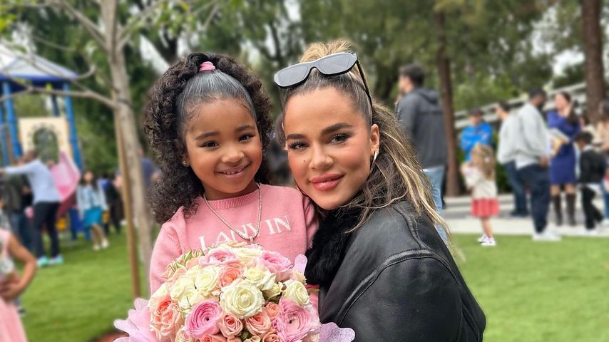 True Thompson und Khloé Kardashian