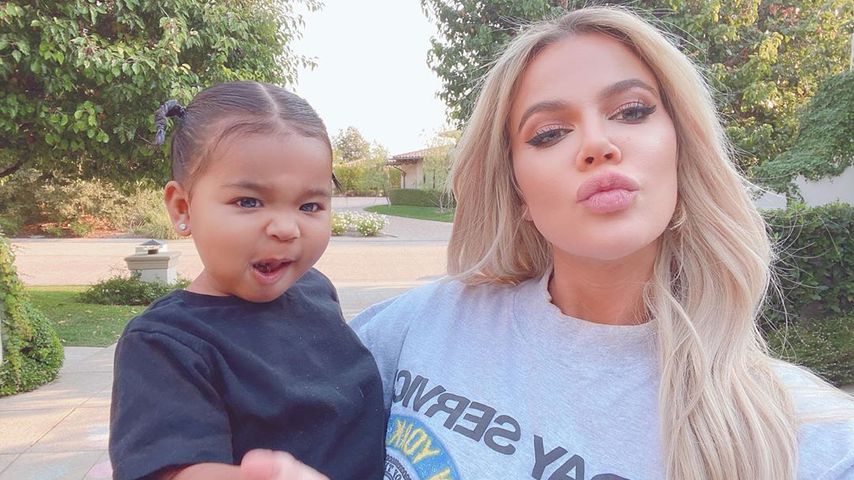 True Thompson mit Mama Khloé Kardashian, Oktober 2019